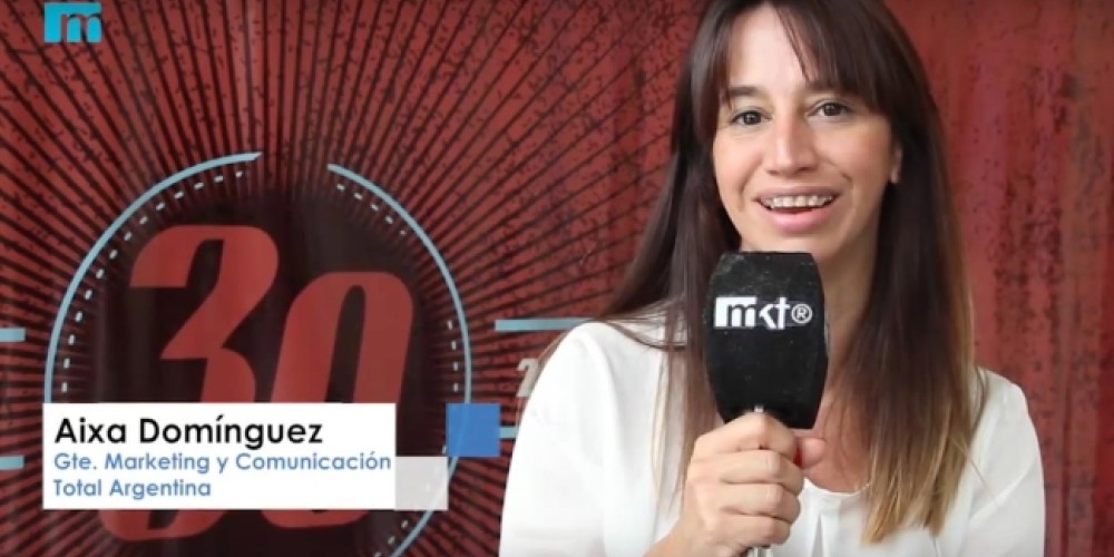 Aixa Dom&iacute;nguez, Total: &ldquo;Elf apunta a un usuario pasional, que quiere ir m&aacute;s all&aacute; por la pasi&oacute;n del deporte&rdquo;