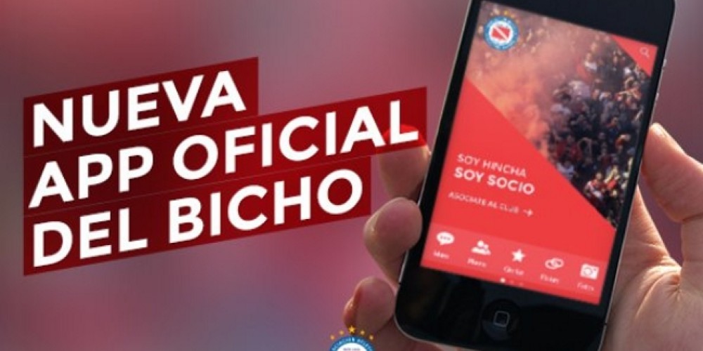 Argentinos Juniors presentó su aplicación oficial