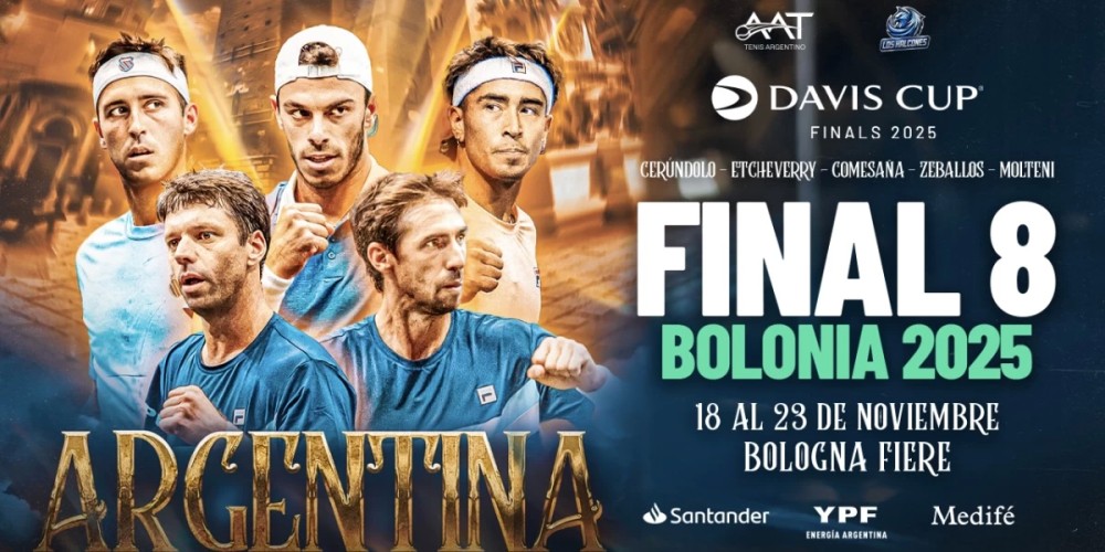 Argentina, “de memoria” al Final 8 de la Copa Davis: Frana anunció a los convocados
