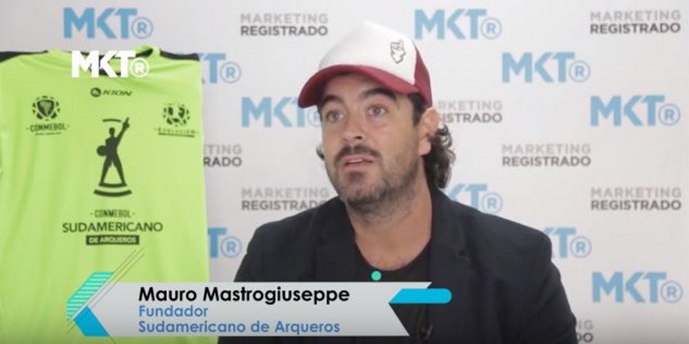 Mauro Mastrogiuseppe, Sudamericano de Arqueros: &ldquo;Se trata de una actividad din&aacute;mica, corta y con los mejores detalles del f&uacute;tbol&rdquo;