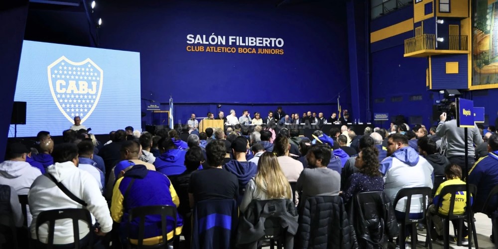 Nueva Asamblea en Boca: cerr&oacute; un super&aacute;vit r&eacute;cord y aprob&oacute; la llegada del Hard Rock a la Bombonera
