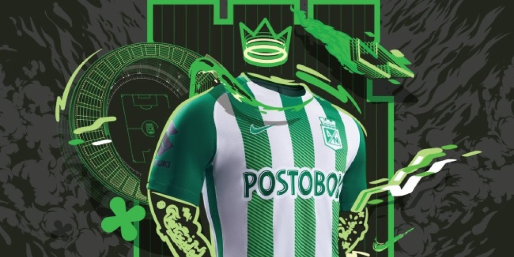 Las nuevas camisetas de Atl&eacute;tico Nacional que ya apuntan a ser las m&aacute;s lindas del 2018