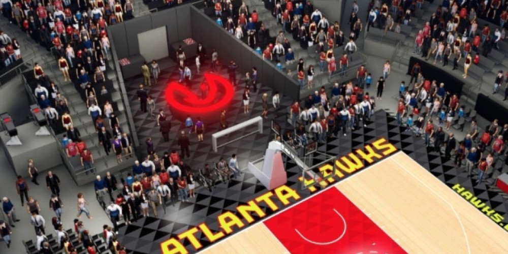 Atlanta Hawks: el primer equipo de la NBA que tendr&aacute; un bar a pie de pista