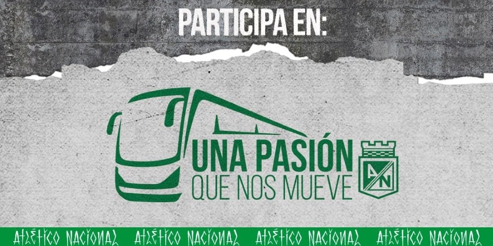 Atl&eacute;tico Nacional invita a sus hinchas a dise&ntilde;ar el micro del equipo
