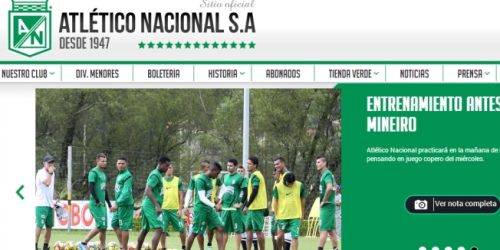 Atlético Nacional, cuna de ídolos y pasión popular