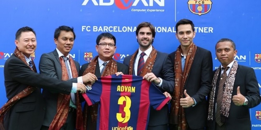 Barcelona sum&oacute; un patrocinador regional en Indonesia