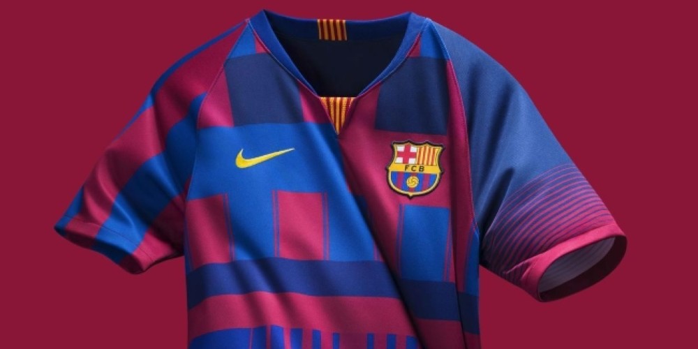 El FC Barcelona y Nike lanzan una camiseta especial por los 20 a&ntilde;os de patrocinio