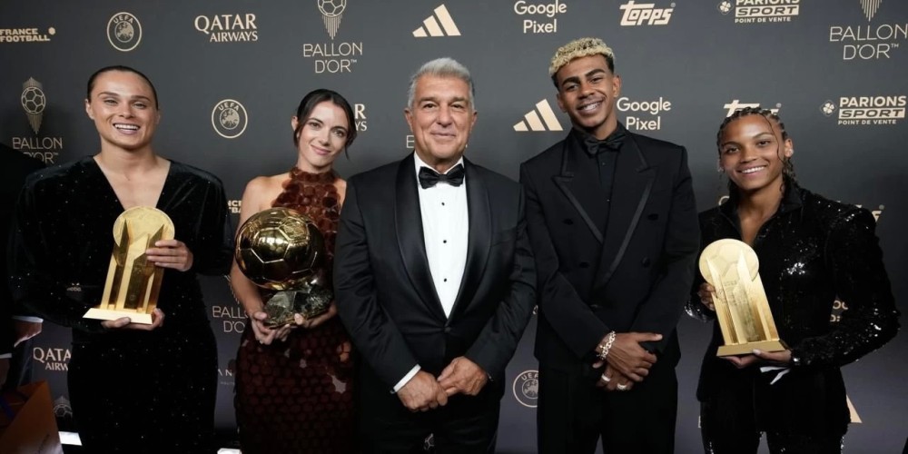 El Barcelona present&oacute; camisetas edici&oacute;n especial para Aitana Bonmat&iacute; y Lamine Yamal