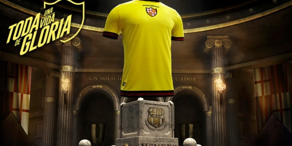 Barcelona de Ecuador present&oacute; su camiseta especial por los 91 a&ntilde;os