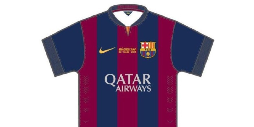 Barcelona utilizar&aacute; una camiseta especial en homenaje a Xavi