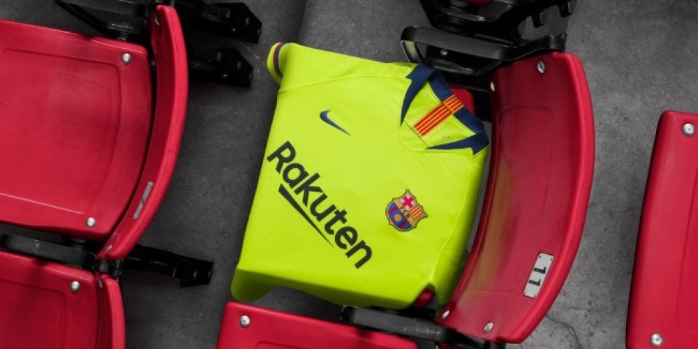 As&iacute; es la nueva camiseta alternativa del FC Barcelona