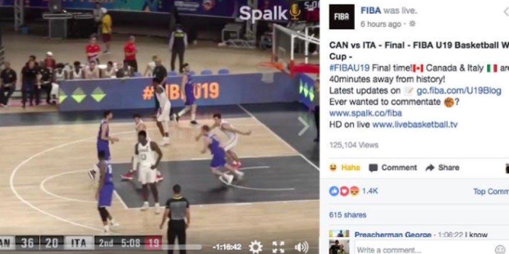 La FIBA y una innovadora opci&oacute;n que permite relatar los partidos en vivo por sus aficionados