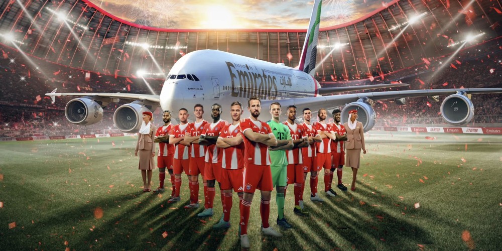 El Bayern M&uacute;nich present&oacute; una nueva alianza con Fly Emirates