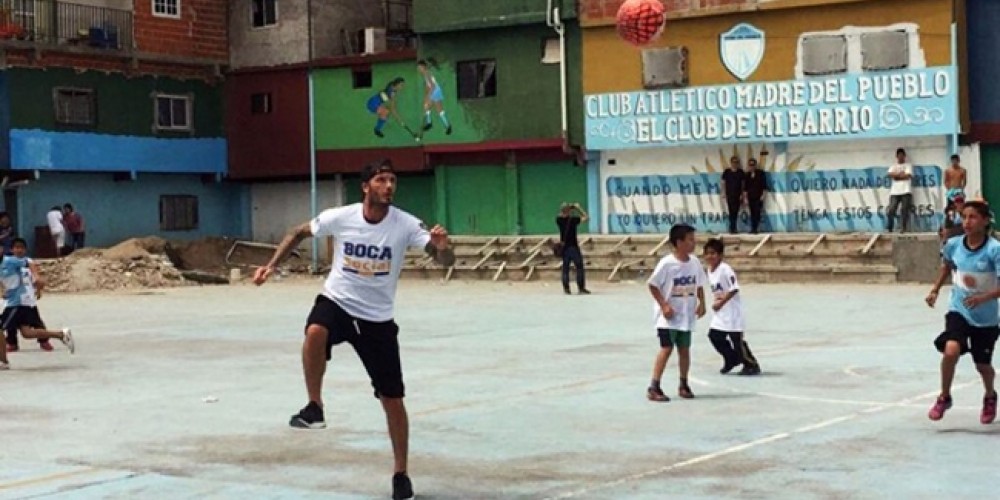 Enzo Pagani, BOCA Social: “Beckham vino a mostrarles a los chicos que el fútbol es una herramienta de inclusión”