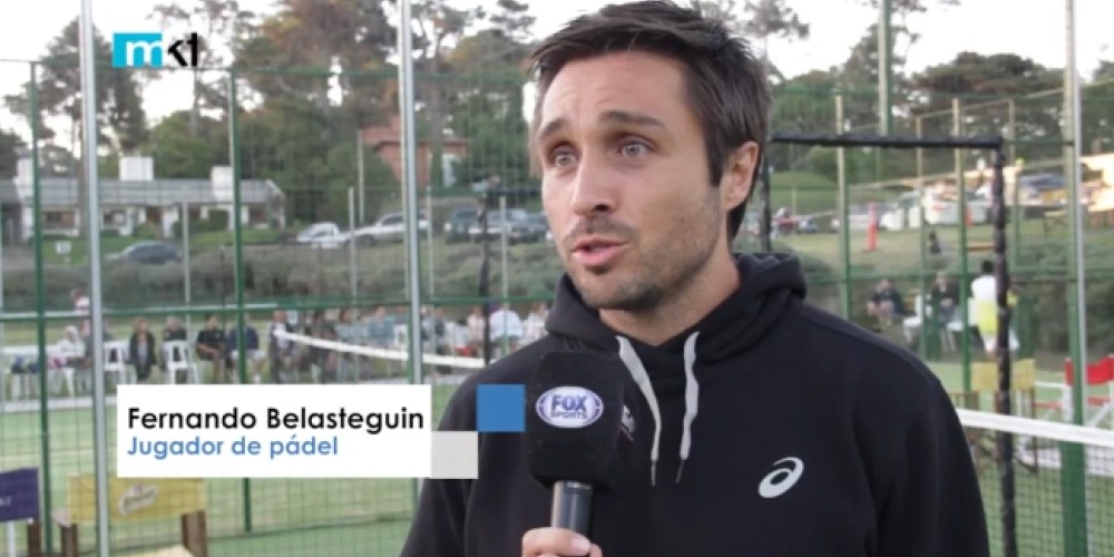 Fernando Belasteguín, número uno del mundo, “El pádel va recuperando la relevancia que tuvo en su tiempo”