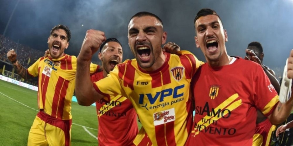Benevento, el club italiano que se meti&oacute; en la Serie A por primera vez con un doble ascenso