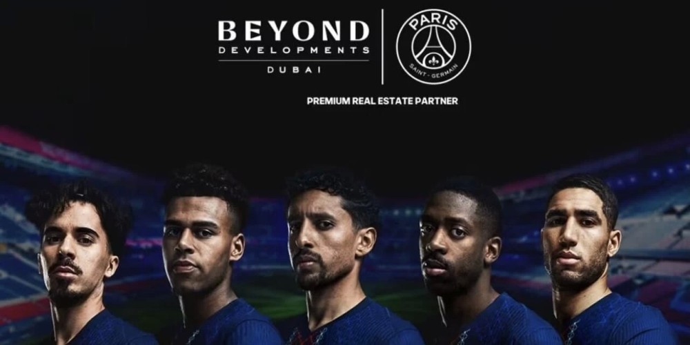 Beyond Developments se convierte en sponsor del PSG y ocupa la manga del equipo masculino