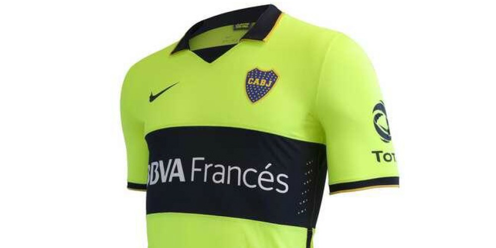 Esta es la nueva camiseta alternativa de Boca Juniors