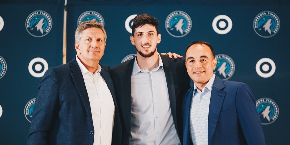 Bolmaro lleg&oacute; a la NBA: Los detalles de su contrato con los Minnesota Timberwolves