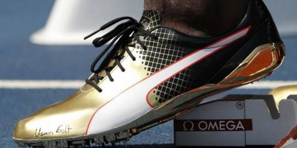 Se subast&oacute; una zapatilla firmada por Usain Bolt en casi 20 mil d&oacute;lares