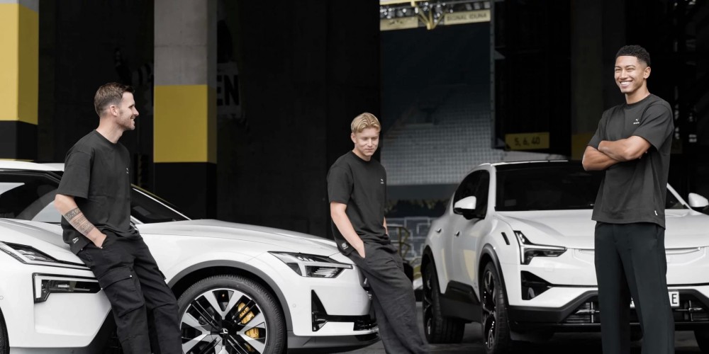 Borussia Dortmund present&oacute; una alianza con la marca de autos el&eacute;ctricos Polestar