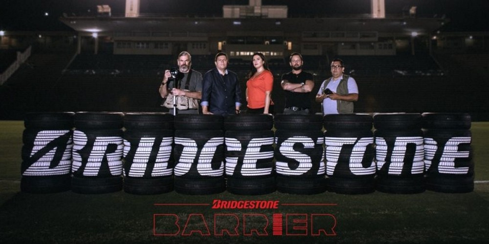 Bridgestone activa en la Libertadores e inventa la publicidad que previene pelotazos