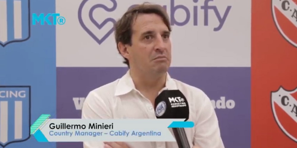Guillermo Minieri, Cabify: &ldquo;En Independiente y Racing vimos dos clubes serios para trabajar en conjunto&quot;
