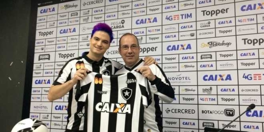 Botafogo se convierte en el primer equipo en tener a un “youtuber” en su camiseta