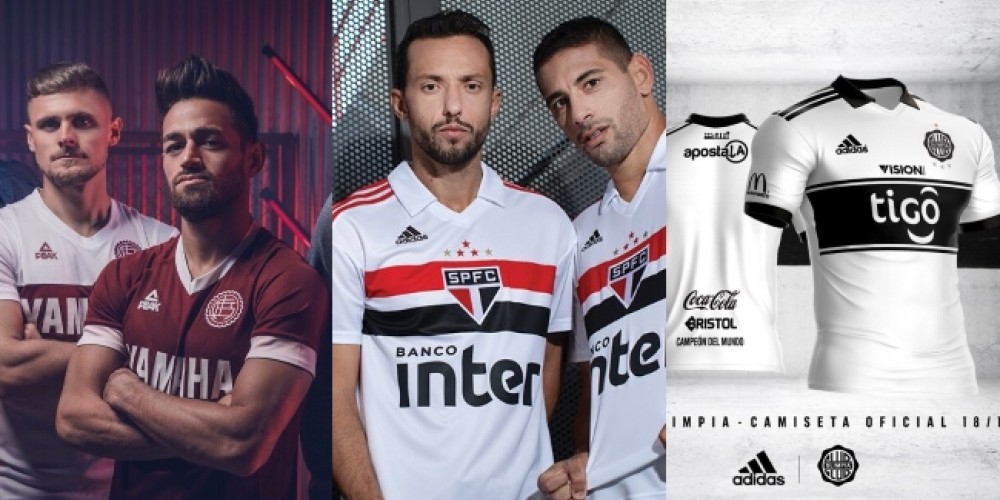 Semana de lanzamientos: Lan&uacute;s, Olimpia y Sao Paulo presentaron sus nuevas camisetas