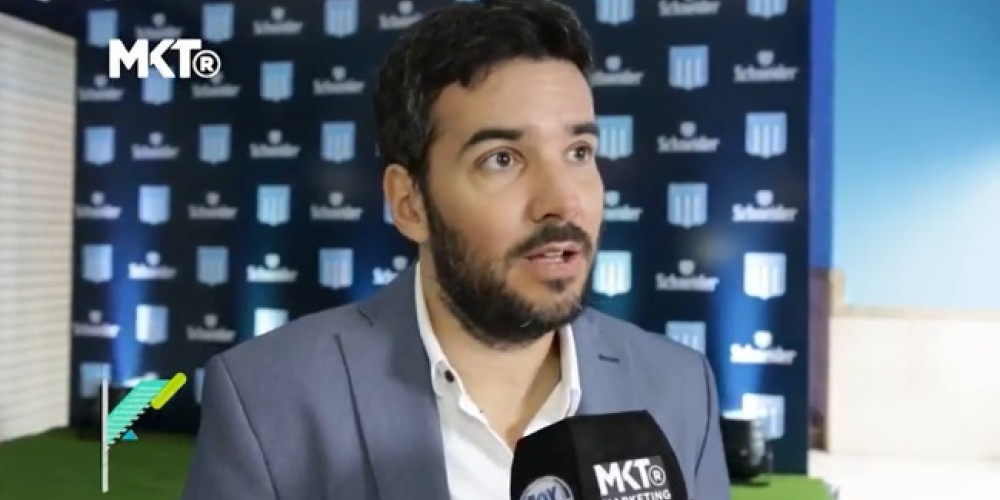 Matías Canzani, Schneider: “Buscamos que la alianza con Racing nos genere otro vínculo con el cliente”