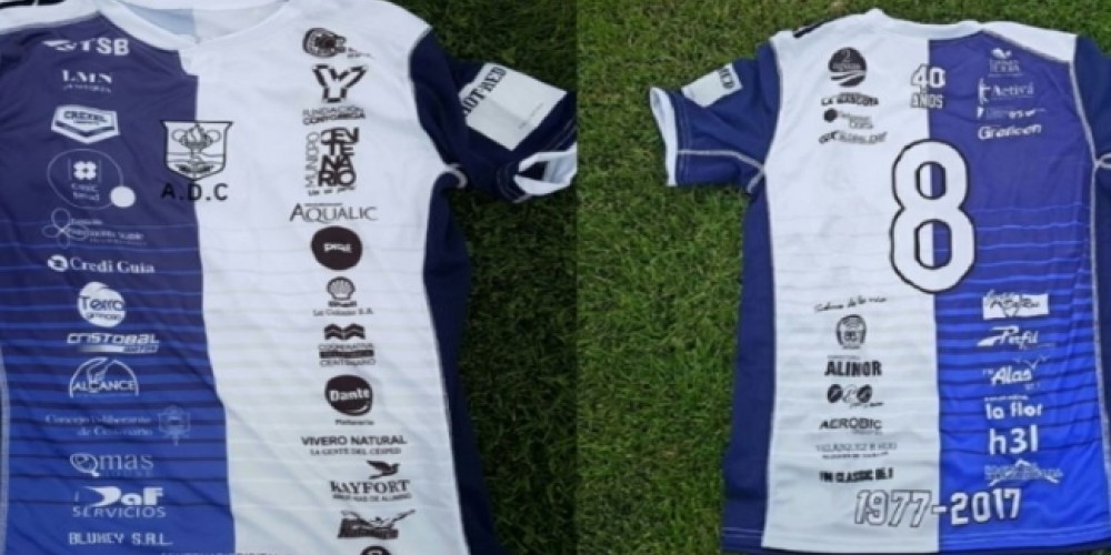 Ins&oacute;lito: Un club argentino tendr&aacute; 50 sponsors en su camiseta
