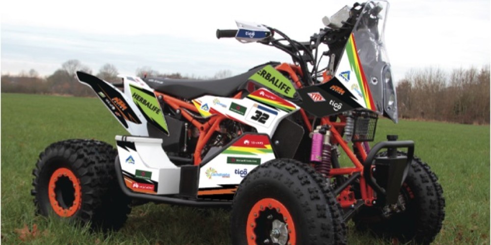 Chavo Salvatierra pasa de moto a quad para el Dakar 2019