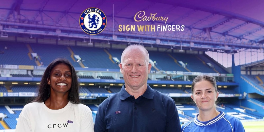 Chelsea y Cadbury apuestan por la inclusi&oacute;n con el lenguaje de se&ntilde;as