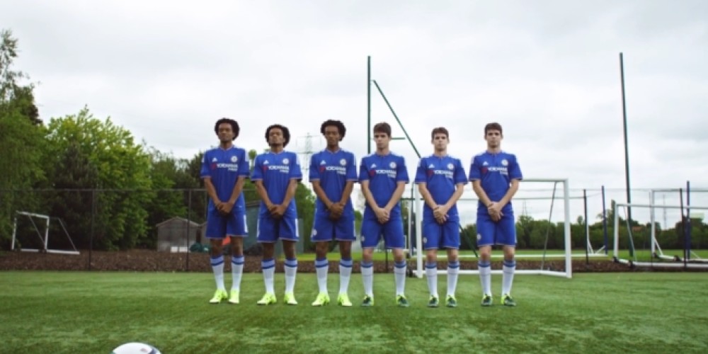 Los jugadores del Chelsea tienen clones en el nuevo spot de adidas