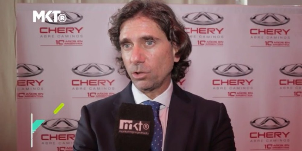 Alejandro Nicolini, Chery: &ldquo;Es un desarrollo estrat&eacute;gico estar en el deporte y elegimos el f&uacute;tbol como el eje principal para estar presentes&rdquo;
