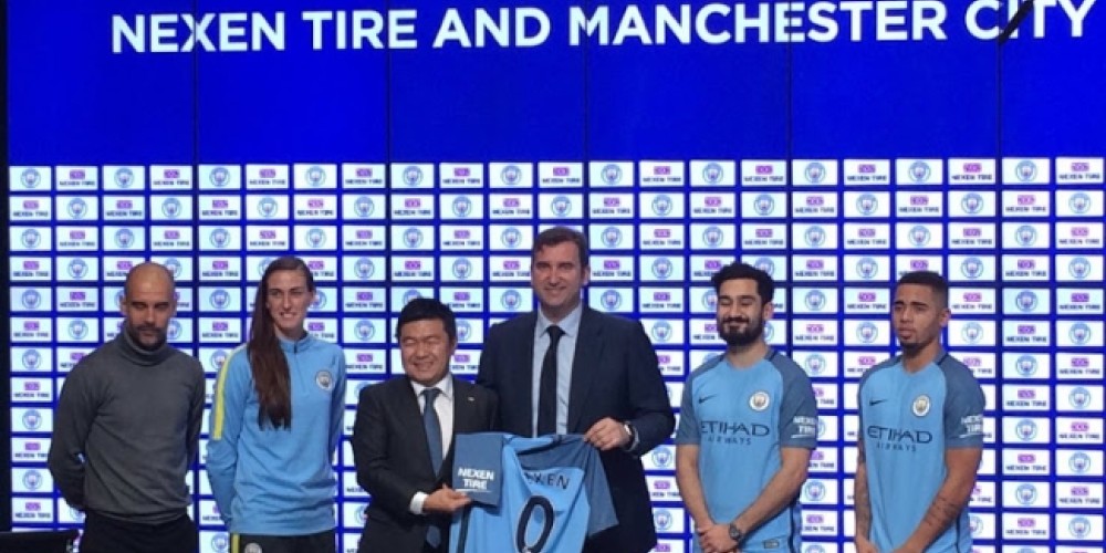 El Manchester City se convierte en el primer club de la Premier en pautar sus mangas