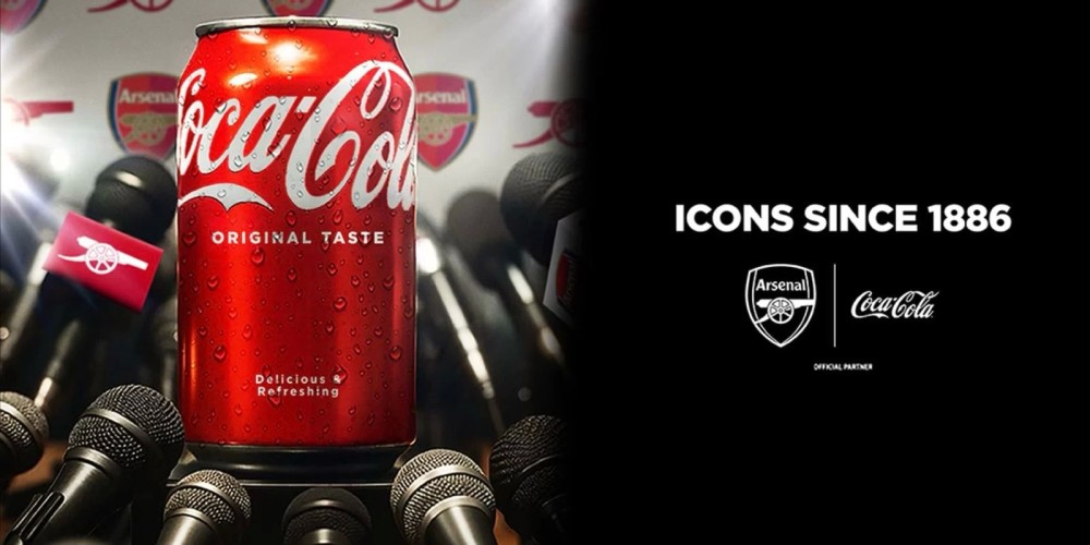 Coca-Cola se convierte en nuevo patrocinador oficial del Arsenal
