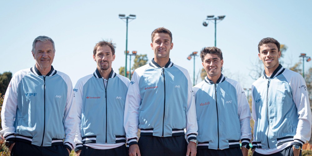 Copa Davis: Argentina tuvo una colorida despedida antes de viajar a Pa&iacute;ses Bajos