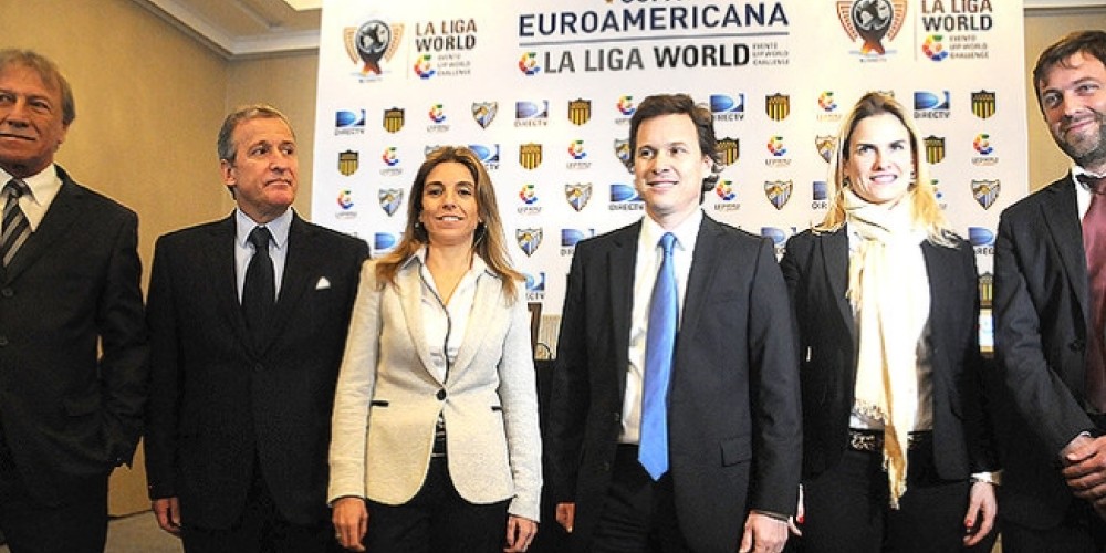 Se present&oacute; oficialmente la Copa Euroamericana entre Pe&ntilde;arol y M&aacute;laga