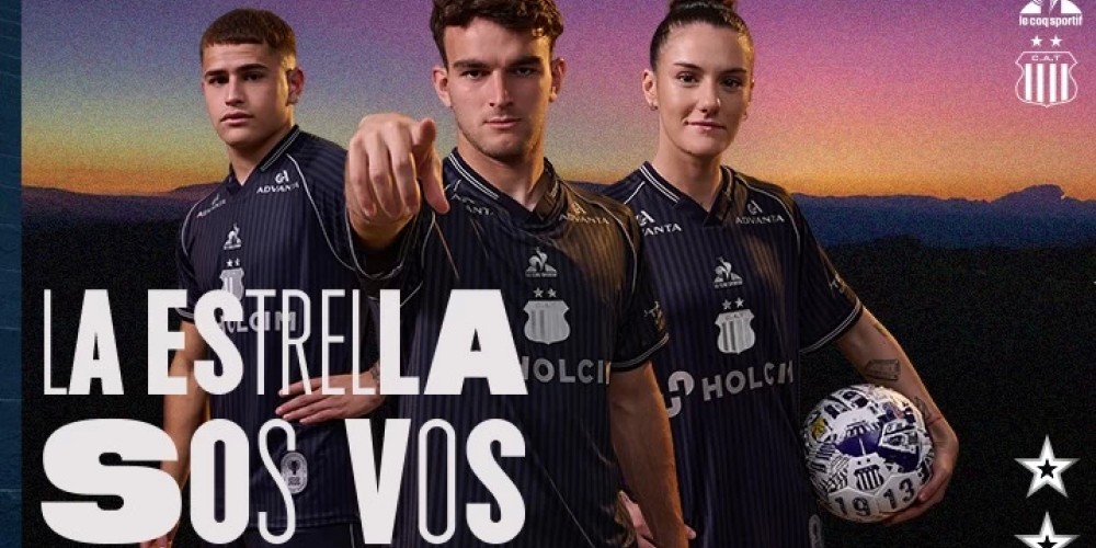 Le Coq Sportif y el Club Talleres presentan la nueva camiseta: Bienvenidas las dos estrellas