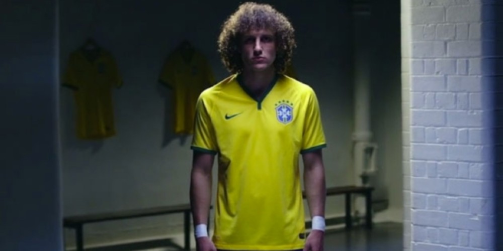 Tras su gol ante Colombia, David Luiz protagoniza el nuevo spot de Nike