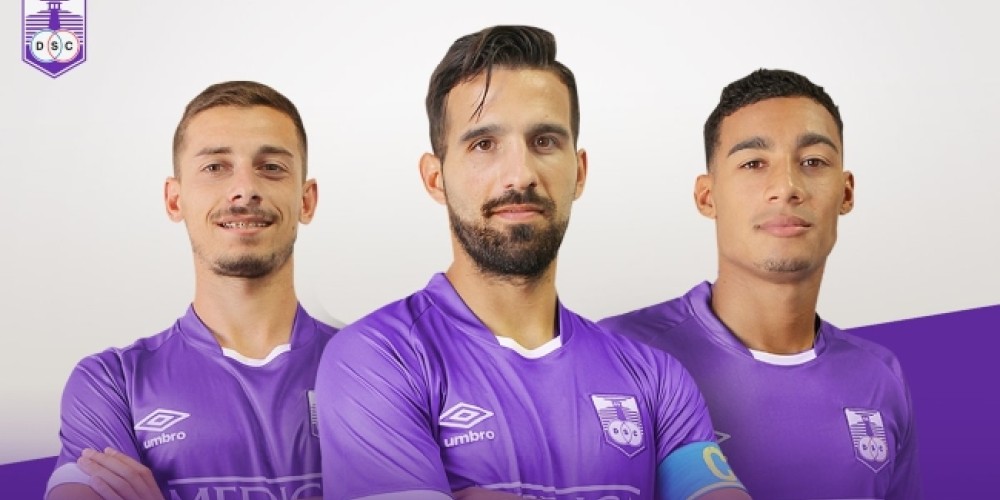 Defensor Sporting present&oacute; su nueva indumentaria de la mano de Umbro