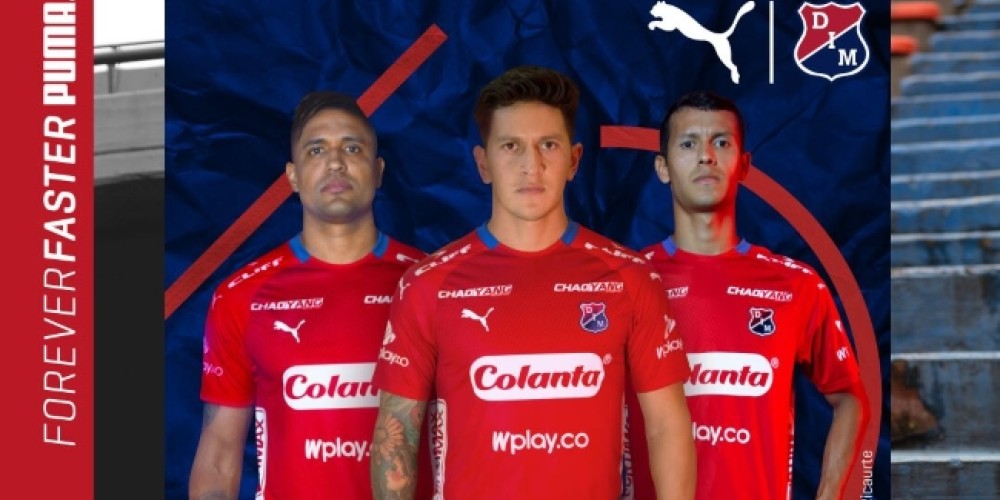 Deportivo Independiente Medellín presentó sus nuevas camisetas 2018/2019