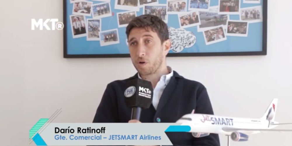 Dar&iacute;o Ratinoff, JetSmart: &ldquo;Nuestro objetivo principal es llegar a ser la empresa de low cost que una toda Sudam&eacute;rica con aviones nuevos y a bajo costo&rdquo; 