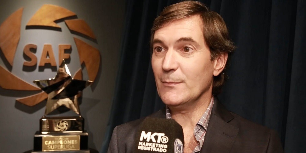 Mariano Elizondo, Superliga: &ldquo;Nuestro desaf&iacute;o es reinsertar al f&uacute;tbol argentino en el plano mundial&rdquo;