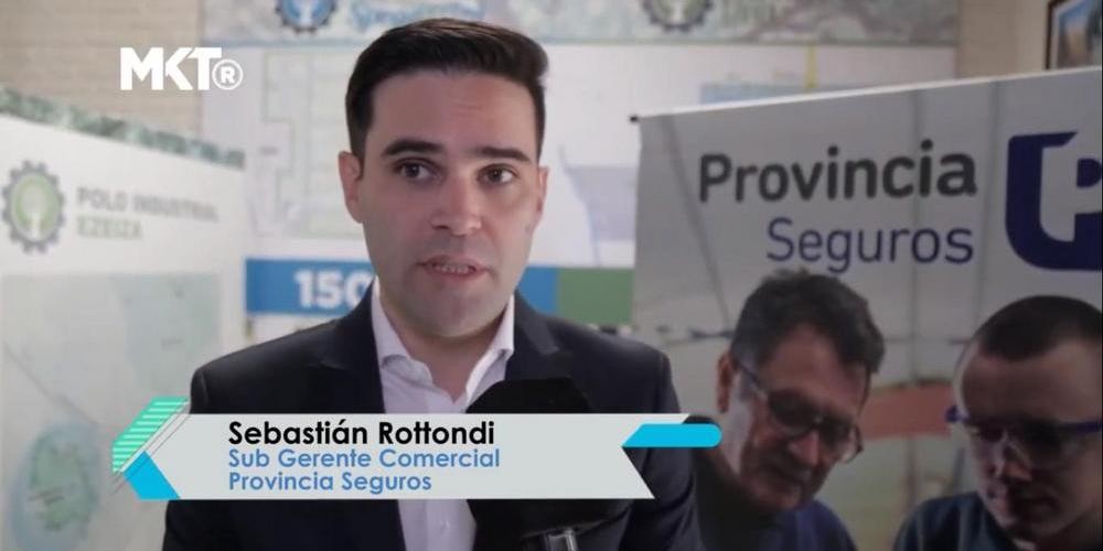Sebasti&aacute;n Rottondi, Provincia Seguros: &ldquo;El objetivo es brindarle asesoramiento a las empresas socias de la Uni&oacute;n Industrial de la Provincia de Buenos Aires&rdquo;