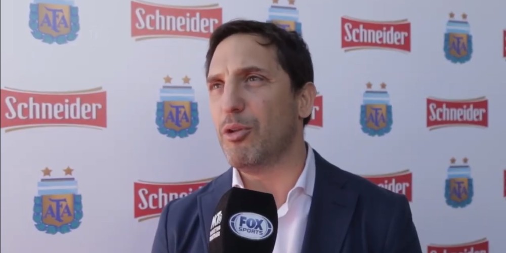 Nicol&aacute;s Rubino, Schneider: &ldquo;Buscamos objetivos estrat&eacute;gicos y desarrollarlos apalancados en el f&uacute;tbol con la AFA&rdquo;
