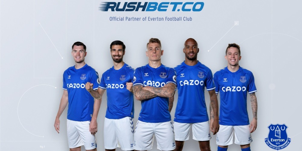 Efecto James: Everton present&oacute; su primer patrocinador en Colombia