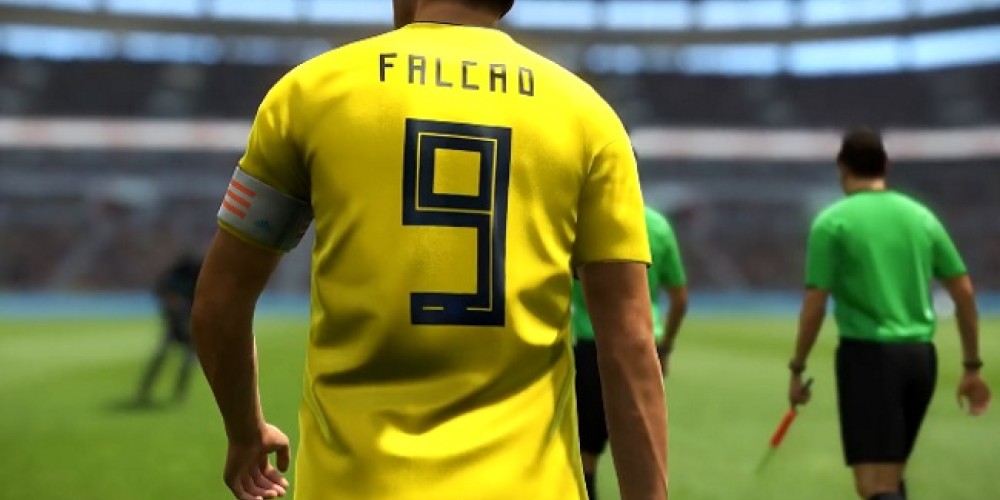 Radamel Falcao estar&aacute; en la portada del Pro Evolution Soccer 2019