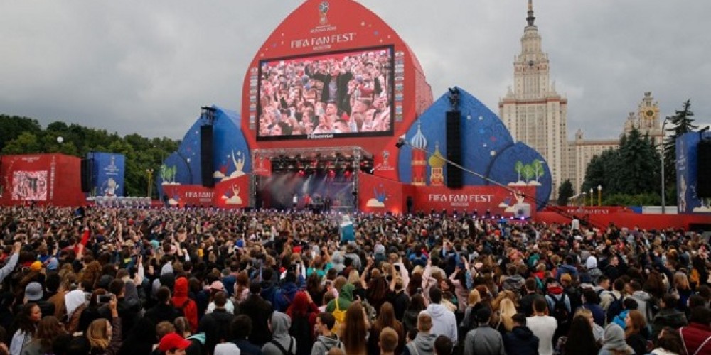 La FIFA present&oacute; cuales ser&aacute;n los Fan Fest del Mundial de Rusia 2018